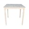 International Concepts Square Solid Wood Top Table, Turned Legs, Unfinished, 36 W, 36 L, 36 in H, Wood, Unfinished K-3636-336T - alternate 1